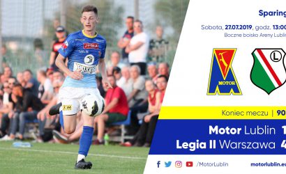 Rezerwy Legii Warszawa wykorzystały problemy Motoru