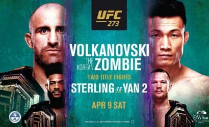 UFC 273 typy, kursy, transmisja i stream online &ndash; o kt&oacute;rej godzinie?