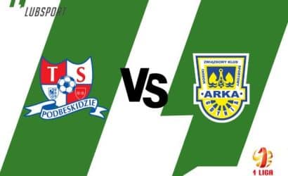 Podbeskidzie – Arka typy, transmisja i zakłady (17.07)