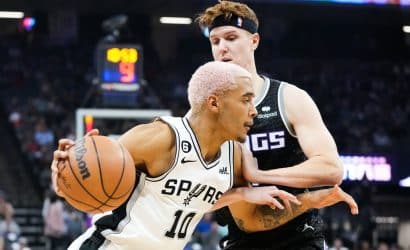 Jeremy Sochan z kapitalnym występem. 23 punkty! (SKRÓT WIDEO)