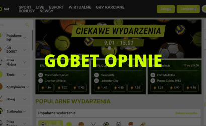 GoBet Opinie 2025: Czy to dobry bukmacher?