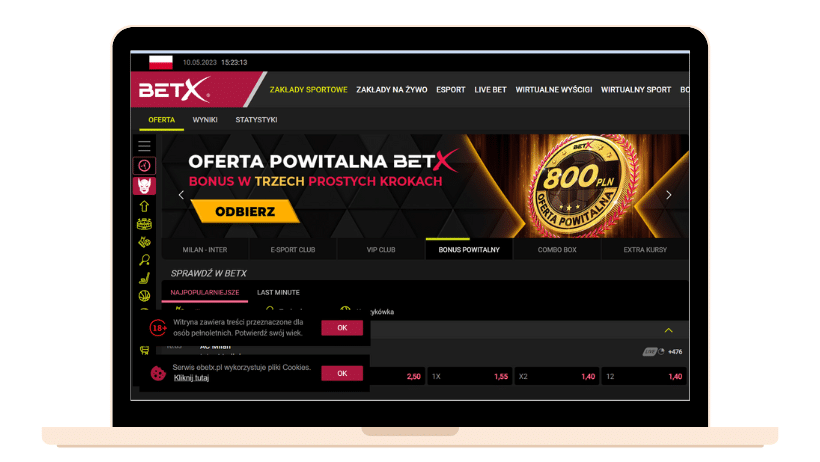 BetX bukmacher