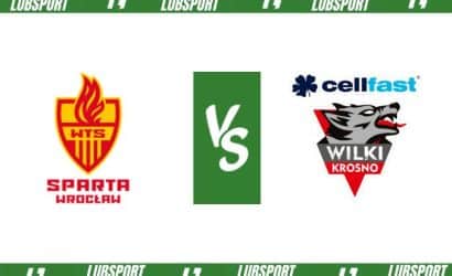 Sparta Wrocław – Wilki Krosno typy, kursy i transmisja (26.05.2023)