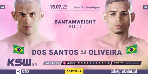 Bruno Augusto dos Santos vs Gustavo Oliveira na gali KSW 84