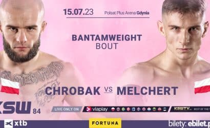 Patryk Chrobak vs Miłosz Melchert na gali KSW 84