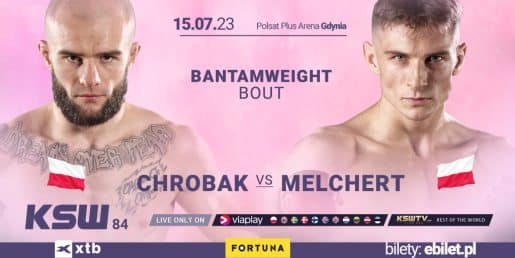 Patryk Chrobak vs Miłosz Melchert na gali KSW 84
