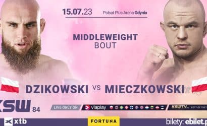 Borys Dzikowski zmierzy się z Damianem Mieczkowskim na gali KSW 84