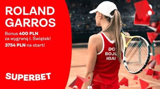 Świątek – Gauff. Kurs 200.00 na wygraną Igi Świątek (Roland Garros 2023)