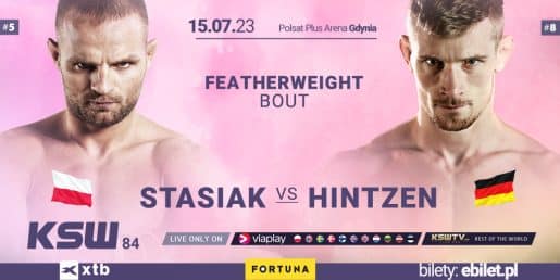 Damian Stasiak vs Pascal Hintzen na gali KSW 84