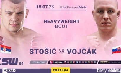 Darko Stosić vs Štefan Vojčák na gali KSW 84