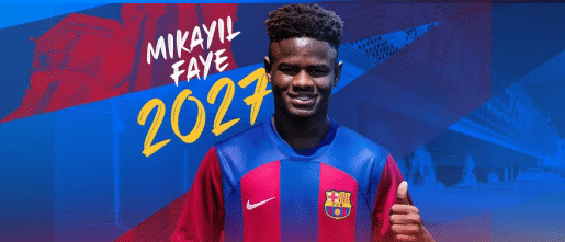 Oficjalnie: Mikayil Faye piłkarzem FC Barcelony!
