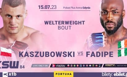 Krystian Kaszubowski zmierzy się z Henrym Fadipe na gali KSW 84
