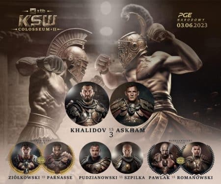 KSW 83 Colosseum 2: Walka Ziółkowski – Parnasse odwołana!