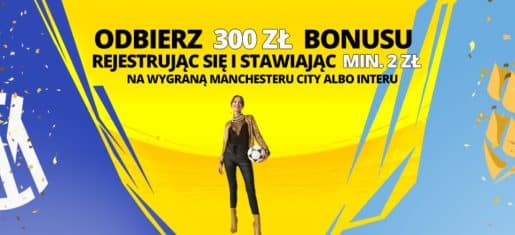 Manchester City – Inter Mediolan. 300 zł bonusu od buka na finał Ligi Mistrzów!