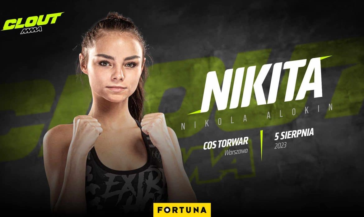 Nikita zawalczy na Clout MMA 1