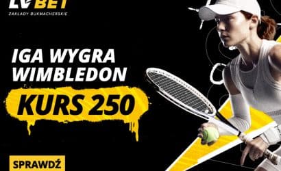 Iga Świątek wygra Wimbledon 2023? Kurs 250.00 na Polkę!