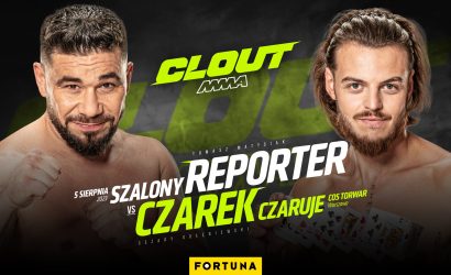 Szalony Reporter vs Czarek Czaruje na gali Clout MMA