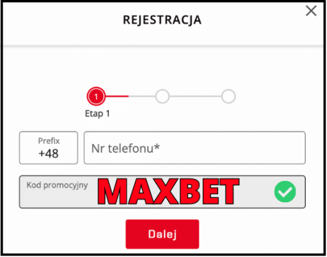 Betters kod promocyjny: MAXBET