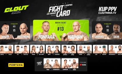 CloutMMA.tv nie działa. Co z galą Clout MMA 1? Jest komunikat