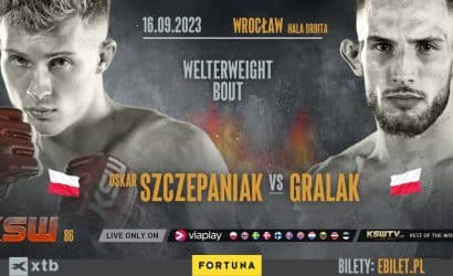 KSW 86: Oskar Szczepaniak zawalczy z Adamem Gralakiem