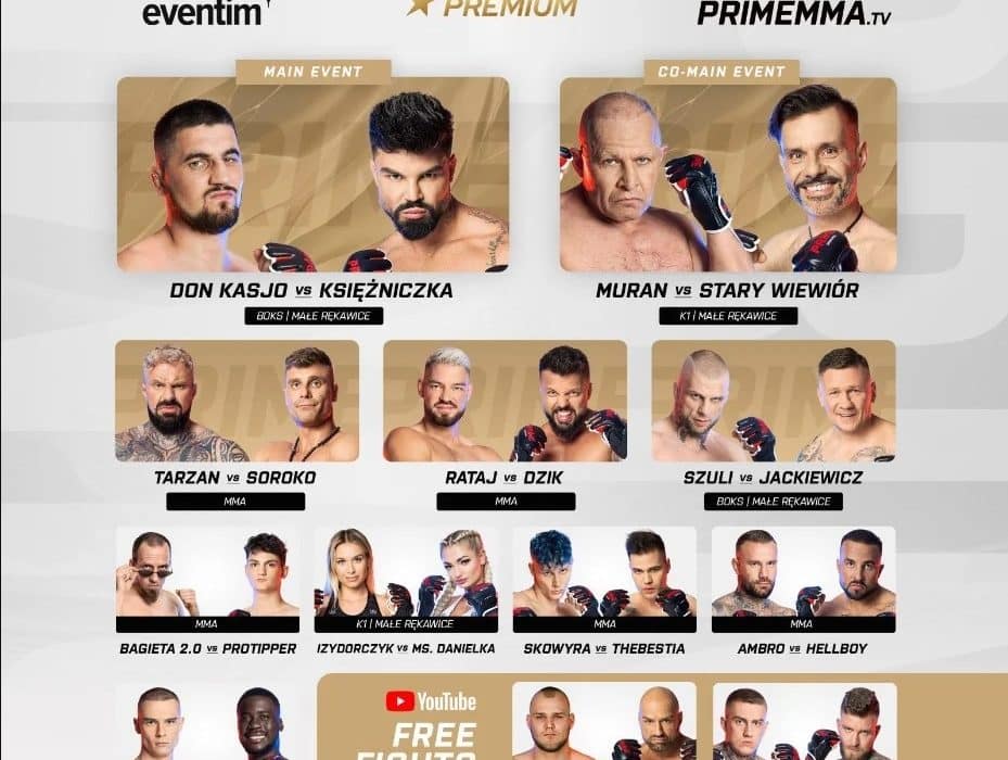 Prime MMA 6 PPV gdzie oglądać? Transmisja, stream online