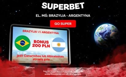 Brazylia – Argentyna kurs 100.00 na dowolną bramkę