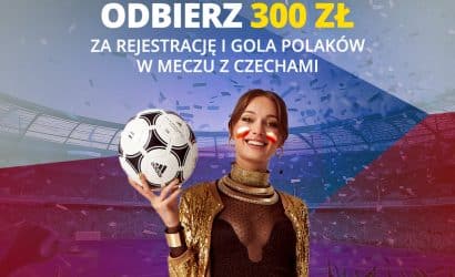Polska – Czechy: bonus 300 zł za gola reprezentacji Polski