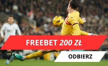 Freebet 200 zł za wygraną Barcelony z Almerią od Superbet