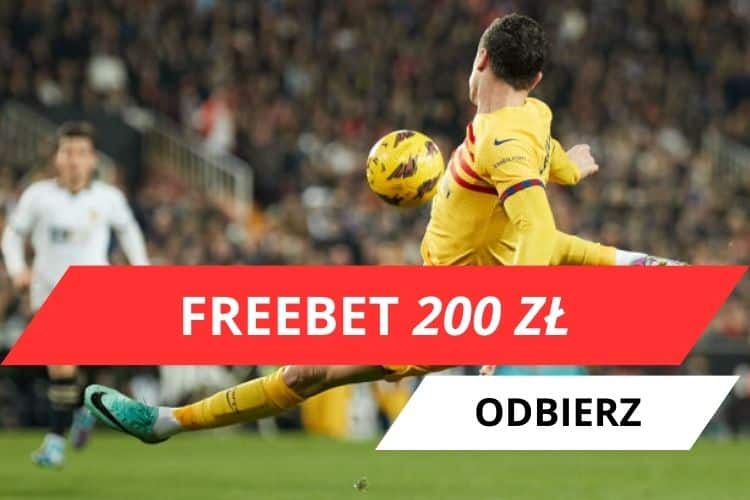 Freebet 200 zł za wygraną Barcelony z Almerią od Superbet