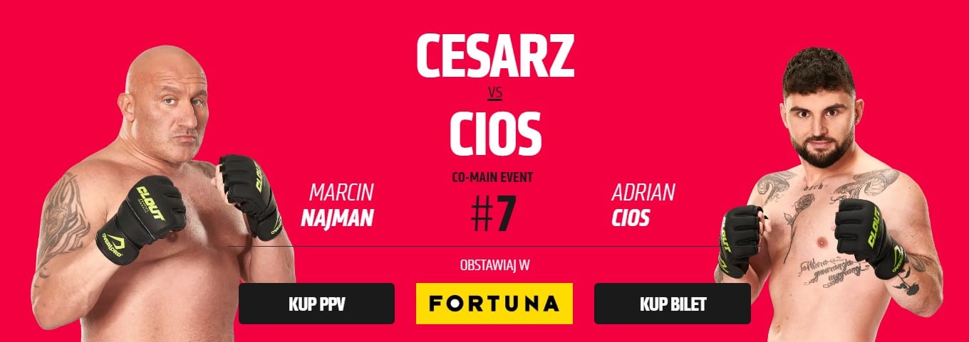 Najman – Cios kursy i typy bukmacherskie (Clout MMA 3)