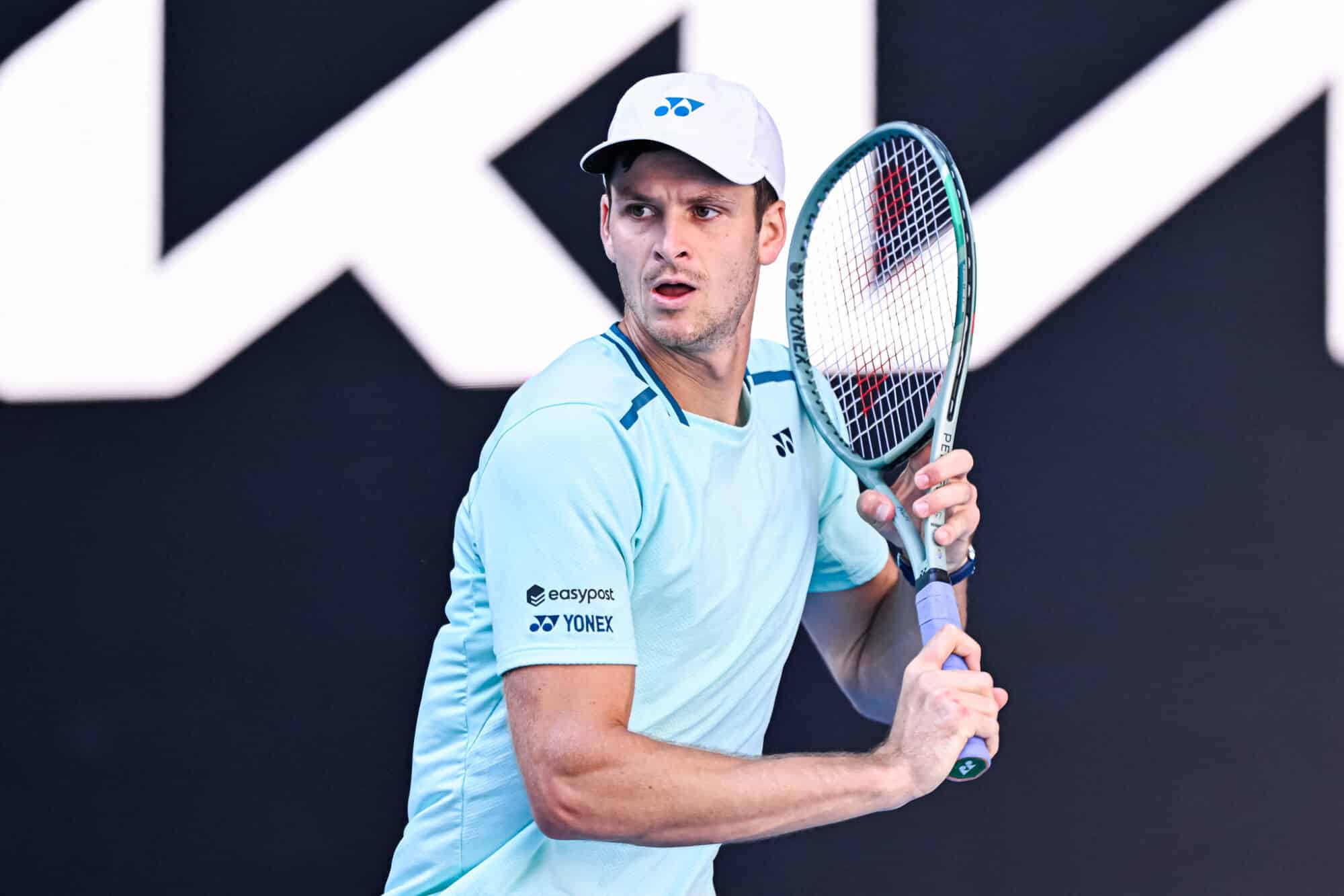 Hubert Hurkacz został ukarany po meczu z Miedwiediewem w Australian Open