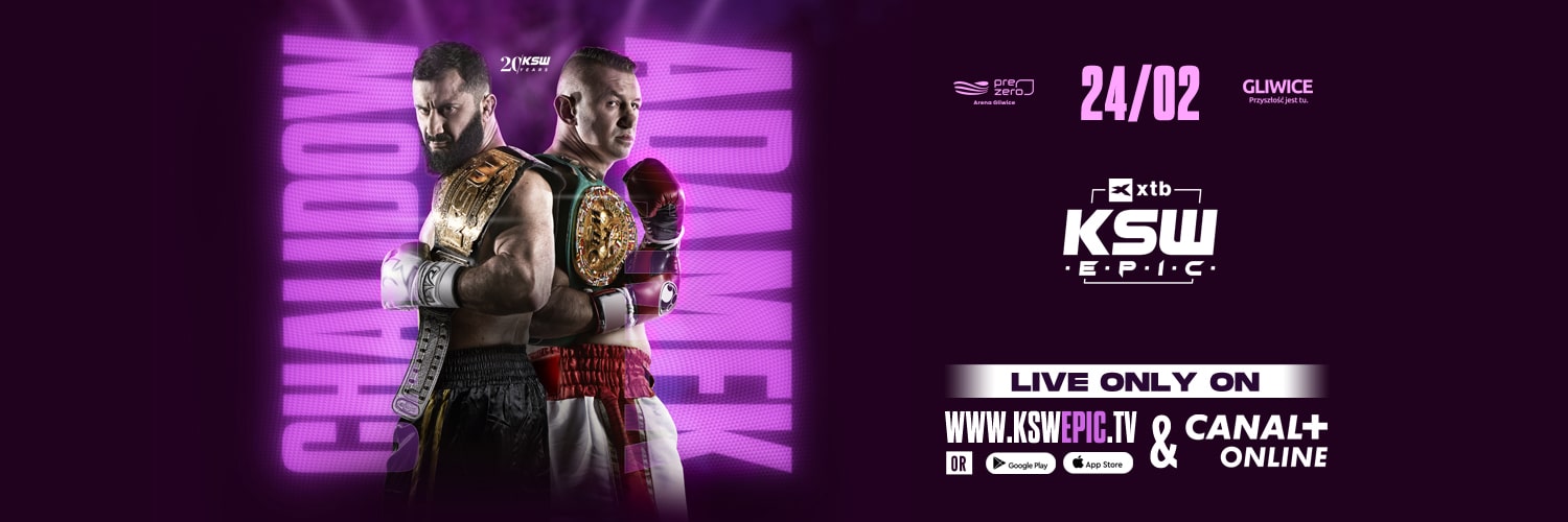 KSW Epic typy, kursy i zakłady na galę (24.02.2024)