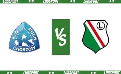Ruch Chorz&oacute;w &ndash; Legia Warszawa typy i kursy (09.02.2024)