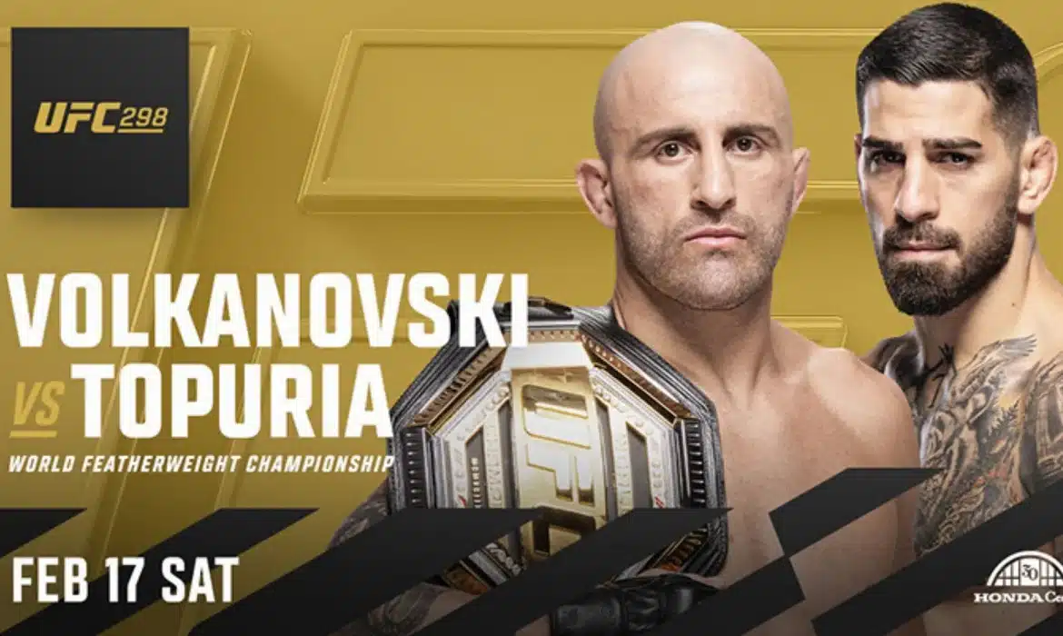 UFC 298 gdzie oglądać? Transmisja i stream online