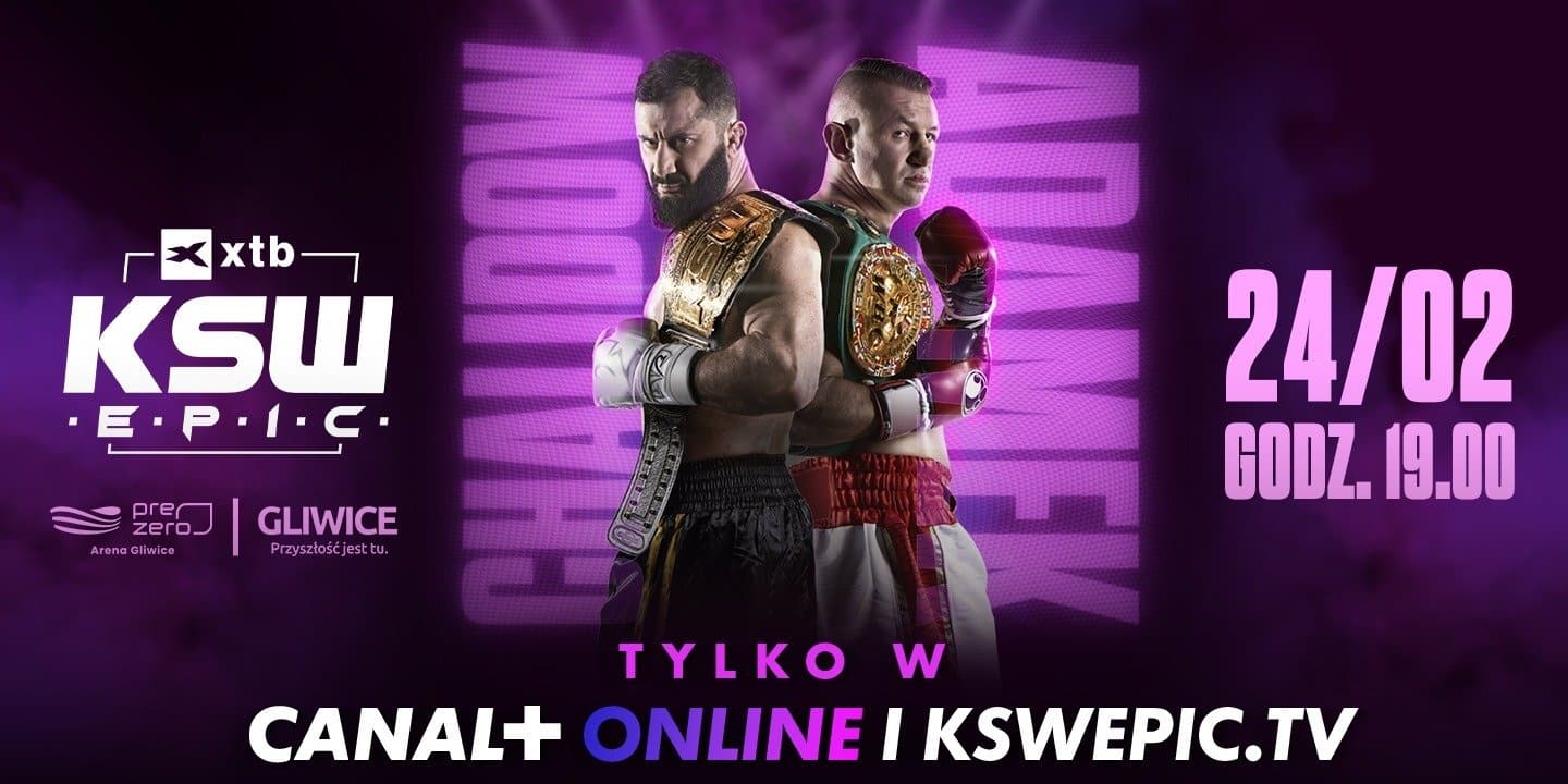 KSW Epic karta walk. Kto walczy w Gliwicach? 24.02.2024