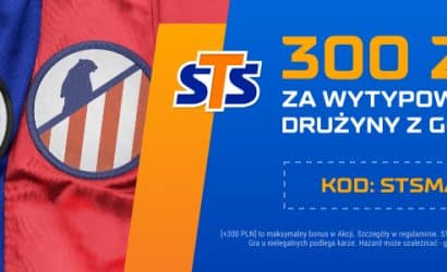 Liga Mistrzów: 300 zł bonusu od STS za wytypowanie gola
