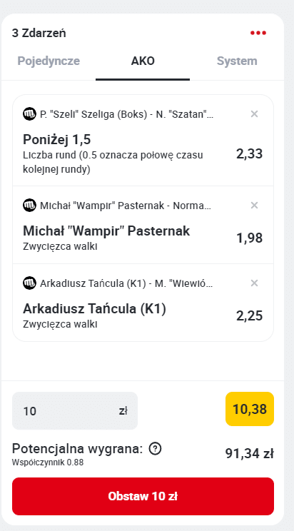 Typowanie Fame MMA 20