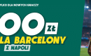 FC Barcelona – Napoli: bonus 300 zł za gola Dumy Katalonii