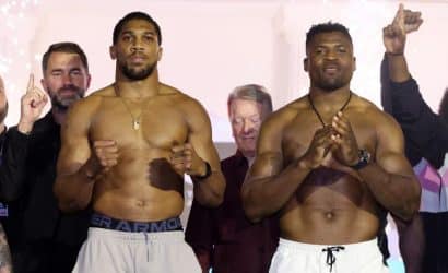 Joshua – Ngannou kursy i typy (Knockout Chaos)