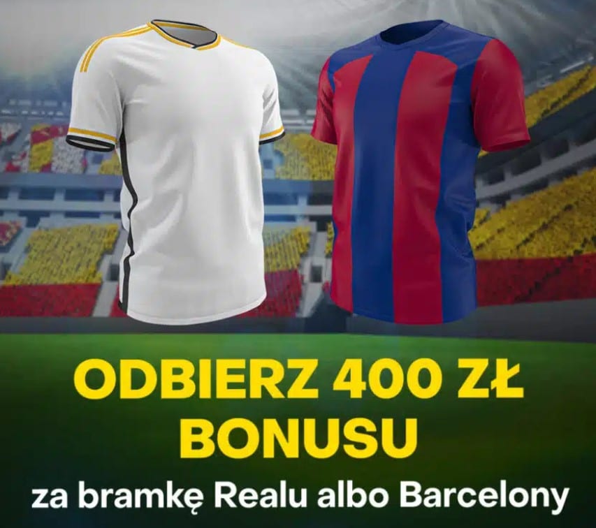 Real – Barcelona. Kurs 200.00 na gola w El Clasico
