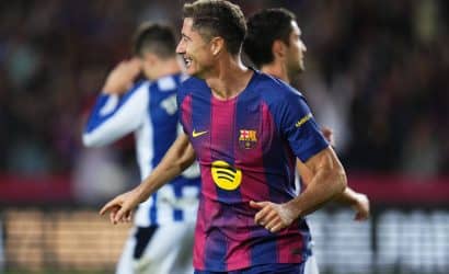 Robert Lewandowski zrównał się z legendą Barcelony. Awans na 15. miejsce w klasyfikacji wszech czasów