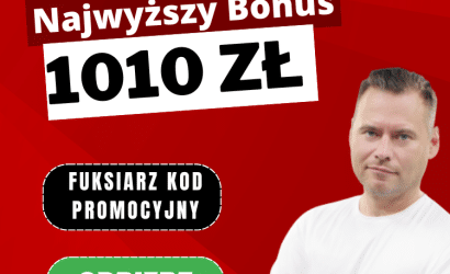 Fuksiarz kod promocyjny – Bonus 1010 zł