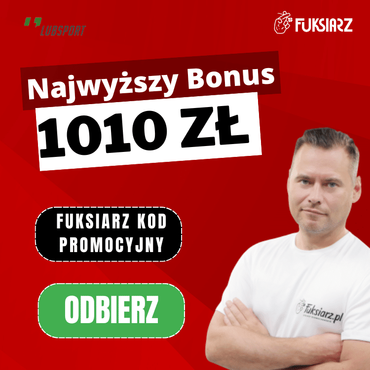 Fuksiarz kod promocyjny – Bonus 1010 zł
