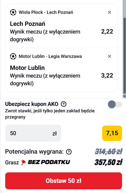Betclic kupon z kodu