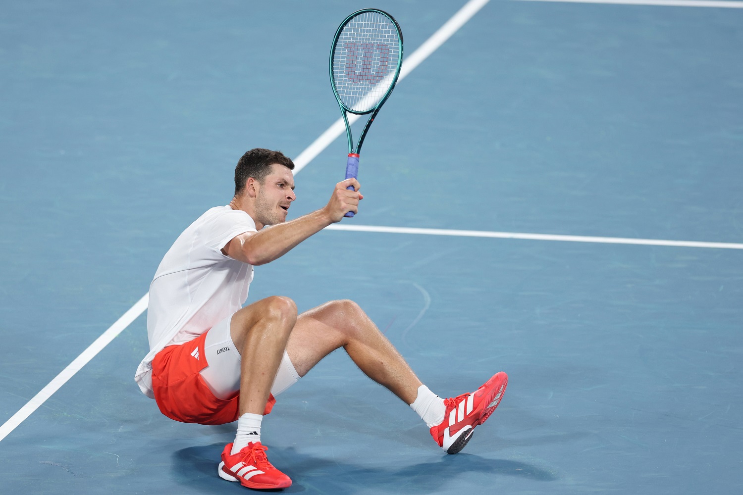 Niesamowite zagranie Hurkacza! Szansa na prestiżowy tytuł