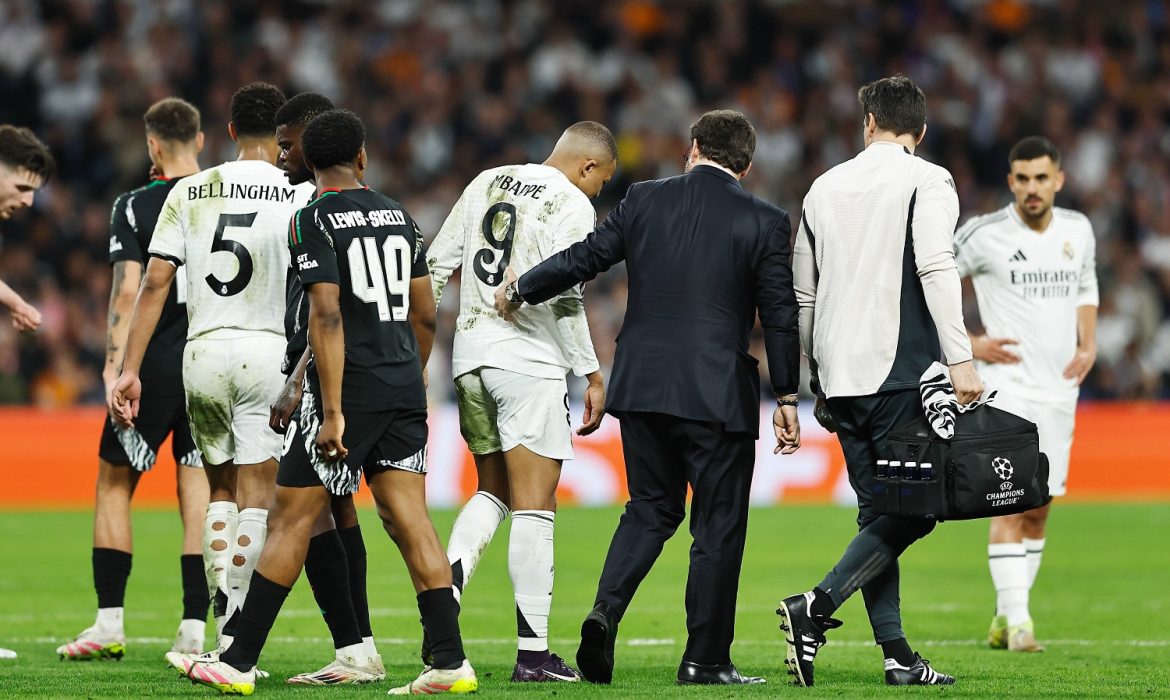 Mbappe kontuzjowany! Straci El Clasico?
