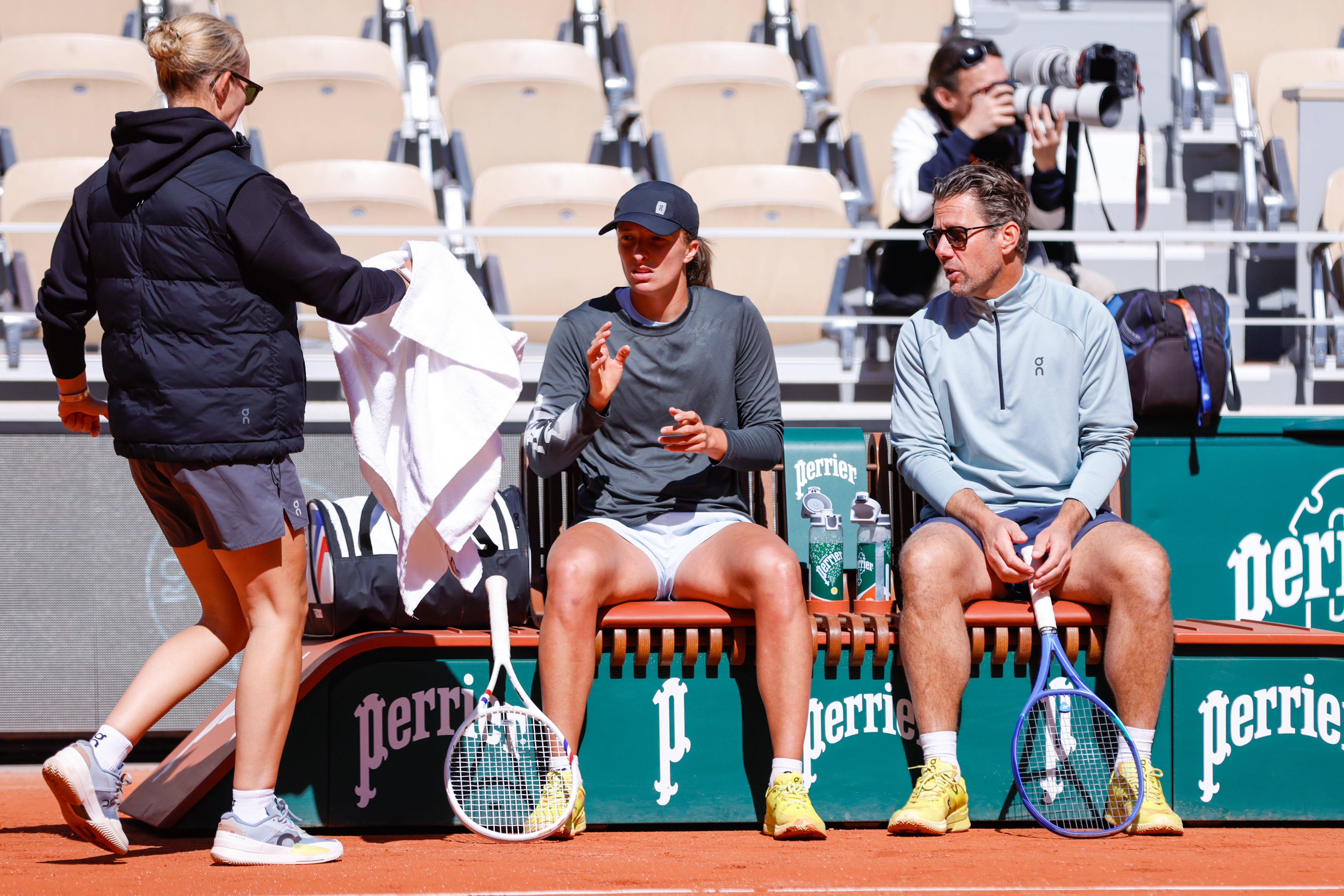 Fisette szczerze o współpracy ze Świątek i Abramowicz