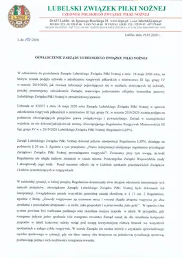 Zbędny dwugłos w sprawie awansu Motoru Lublin. Decyzja LZPN-u zgodna z Regulaminem!