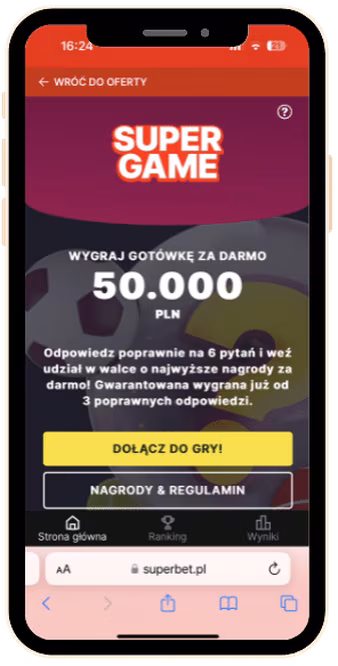 Superbet kod promocyjny