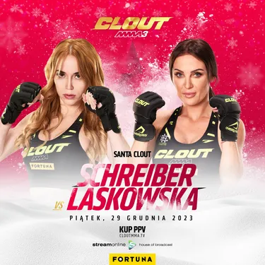 Schreiber – Laskowska na gali Clout MMA 3